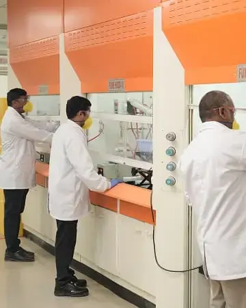 Advanced chemistry capabilities - complex chemical synthesis and R&D
